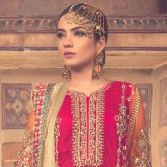 MAHIRA KHAN JEWELRY POWER OFFICIAL PAKISTANI LUXURY DESIGNER PASA JHUMAR - Picture 4 of 12